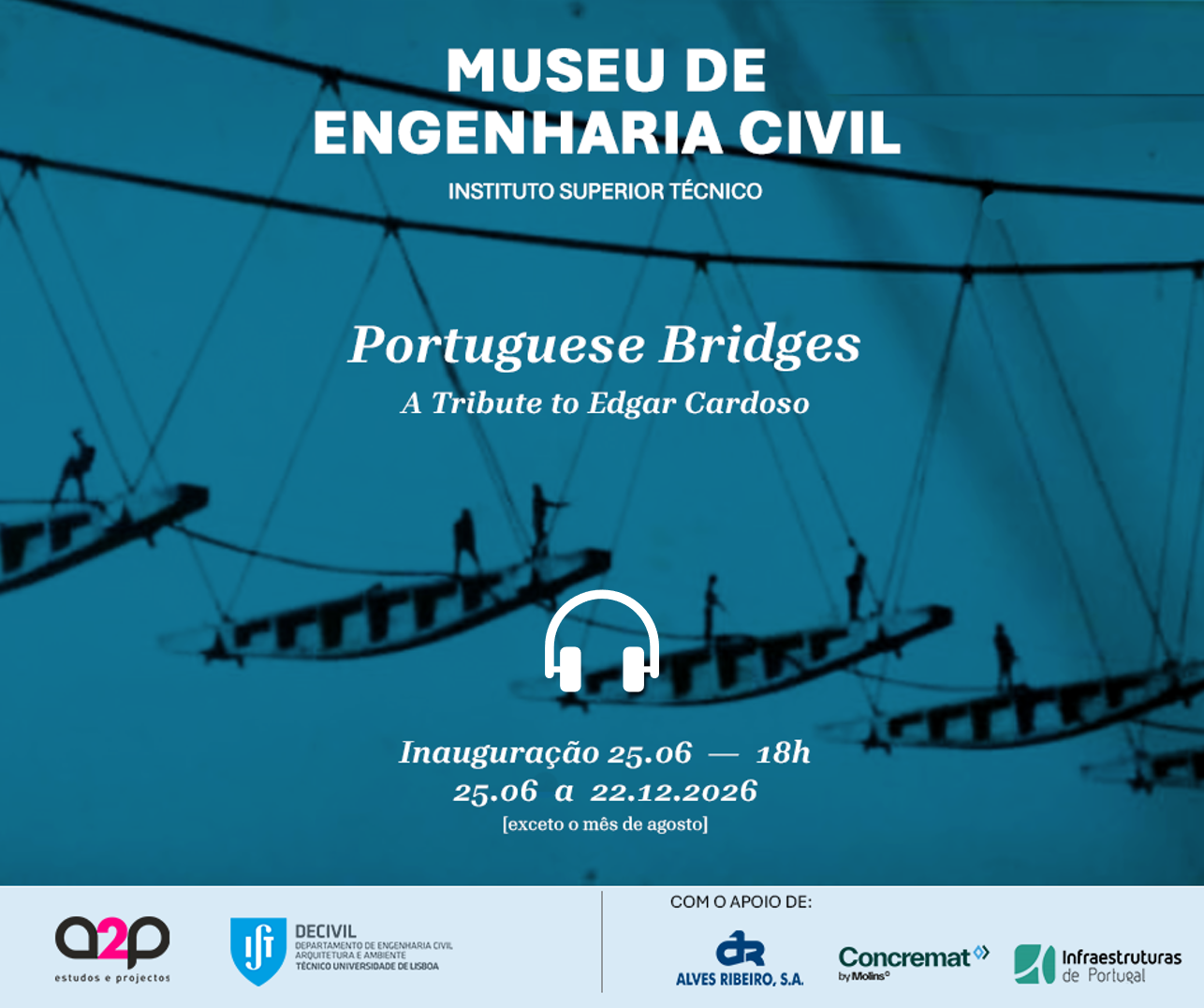 Pontes em Portugal 2026 - Um tributo a Edgar Cardoso (Guia Audio)